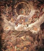 Giulio Romano The Fall of the Gigants sh oil